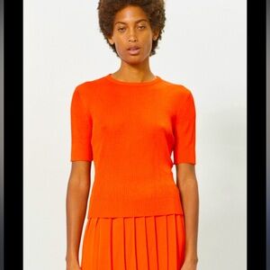 NWT MARA HOFFMAN MARLA POPPY SWEATER $300 fall colorful designer classic boho